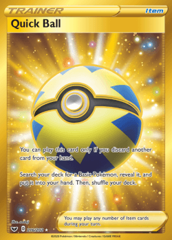 Quick Ball - 216/202 - Secret Rare