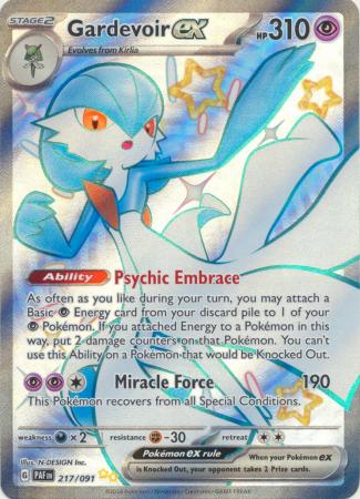 Gardevoir ex - 217/091 - Shiny Ultra Rare