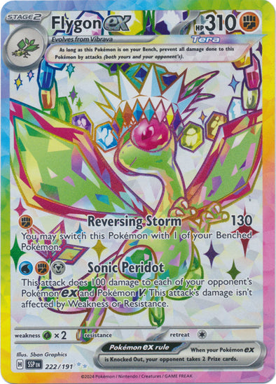 Flygon ex - 222/191 - Full Art Ultra Rare