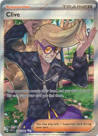 Clive - 227/091 - Full Art Ultra Rare