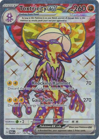 Toxtricity ex - 227/182 - Full Art Ultra Rare