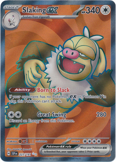 Slaking ex - 227/191 - Full Art Ultra Rare