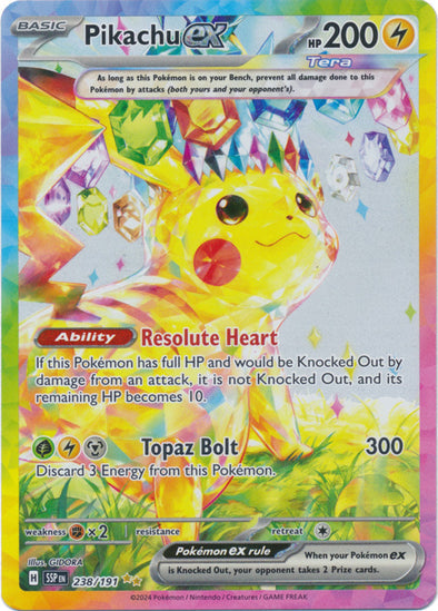 Pikachu ex - 238/191 - Special Illustration Rare