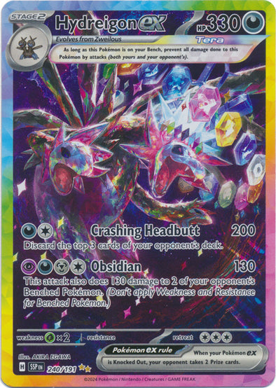 Hydreigon ex - 240/191 - Special Illustration Rare