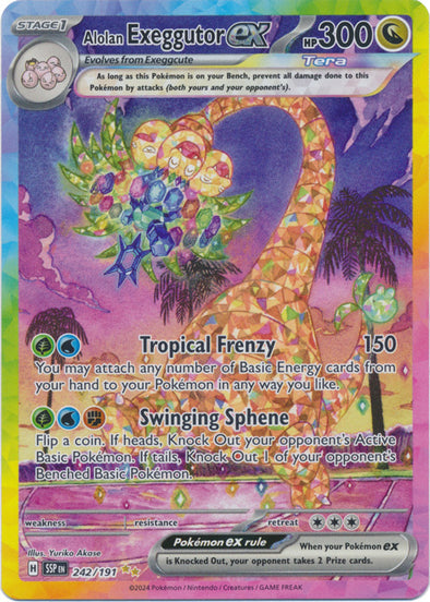 Alolan Exeggutor ex - 242/191 - Special Illustration Rare