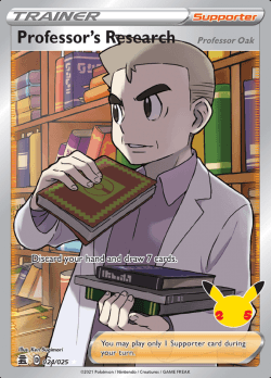 Professor's Research  - 024/025 - Ultra Rare