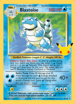 Blastoise - 026/025 - Ultra Rare Classic Collection