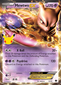 Mewtwo EX - 047/025 - Ultra Rare Classic Collection