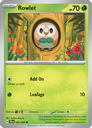 Rowlet - 003/064 - Common