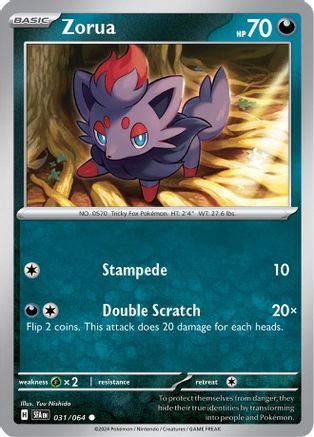 Zorua - 031/064 - Common