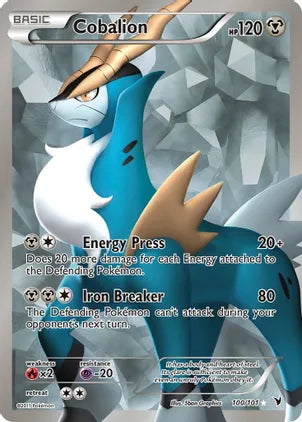 Cobalion (100 Full Art) - Noble Victories (NVI)