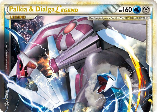 Palkia & Dialga Legend (Top) - Triumphant (TM)