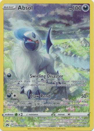 Absol - GG16/GG70 - Holo Rare