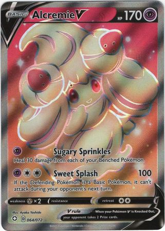 Alcremie V - 064/072 - Full Art - Ultra Rare