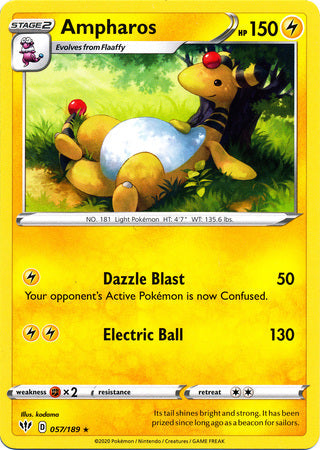 Ampharos - 057/189 - Rare