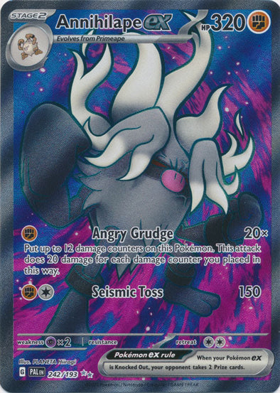 Annihilape ex - 242/193 - Full Art Ultra Rare