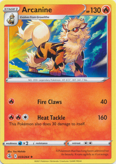 Arcanine - 033/264 - Rare