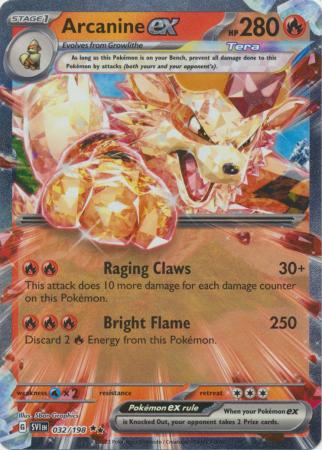 Arcanine ex - 032/198 - Double Rare