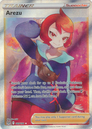 Arezu - 189/196 - Full Art Ultra Rare