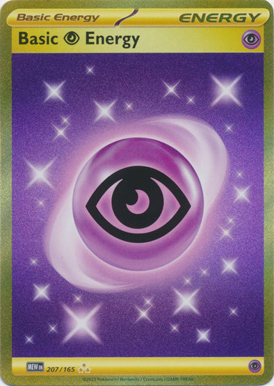 Basic Psychic Energy - 207/165 - Gold Secret Rare