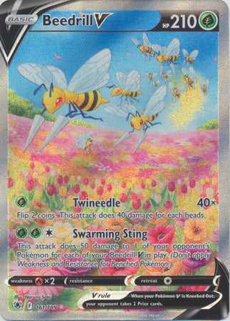 Beedrill V - 161/189 - Alternate Art Ultra Rare