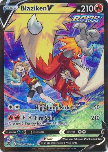 Blaziken V - TG14/TG30 - Ultra Rare