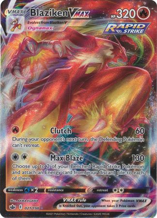 Blaziken VMAX - 021/198 - Ultra Rare