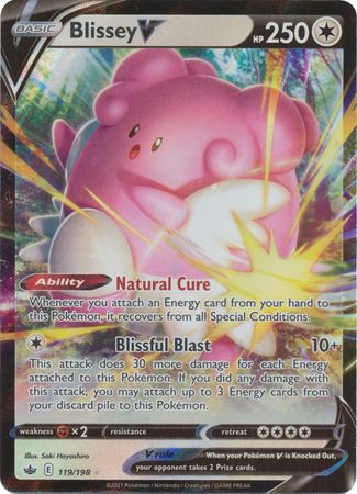 Blissey V - 119/198 - Ultra Rare