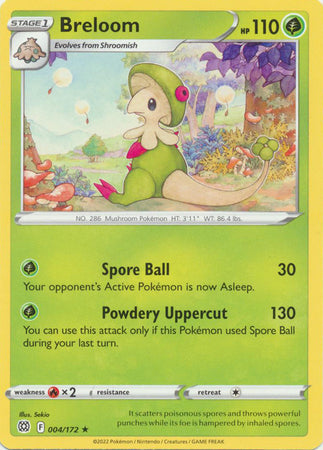 Breloom - 004/172 - Rare