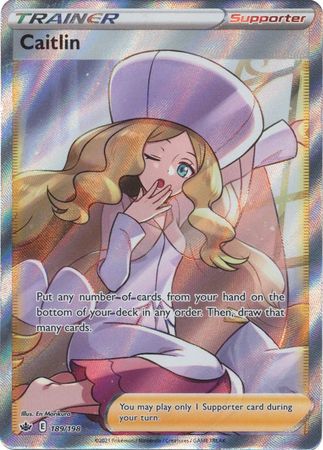 Caitlin - 189/198 - Full Art Ultra Rare