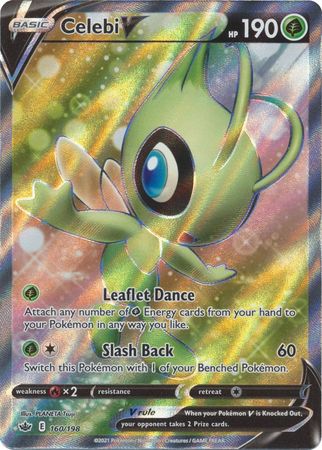 Celebi V - 160/198 - Full Art Ultra Rare