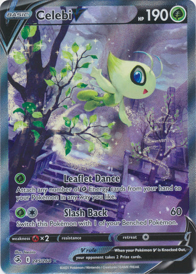 Celebi V - 245/264 - Alternate Art Ultra Rare