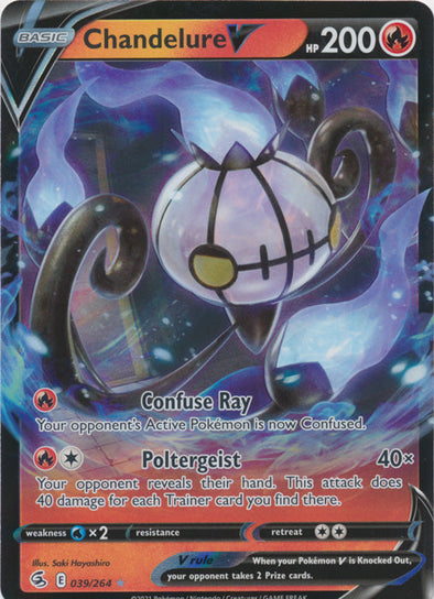 Chandelure V - 039/264 - Ultra Rare