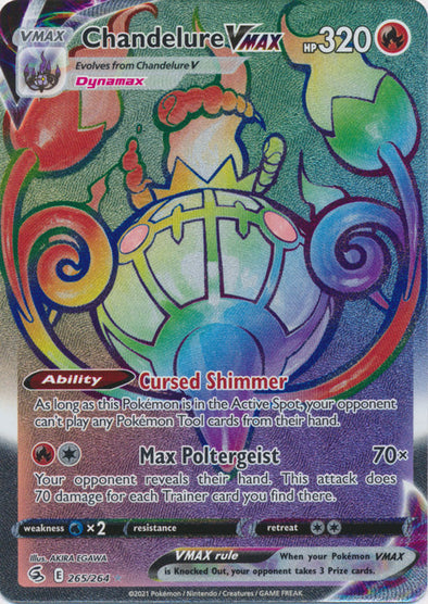 Chandelure VMAX - 265/264 - Hyper Rare