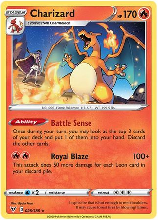 Charizard - 025/185 - Rare