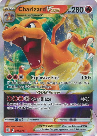 Charizard VSTAR - 018/172 - Ultra Rare