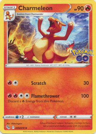 Charmeleon - 009/078 - Uncommon