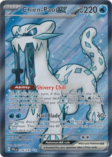 Chien-Pao ex - 236/193 - Full Art Ultra Rare