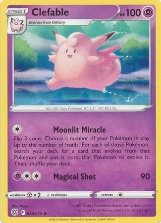 Clefable - 054/172 - Rare