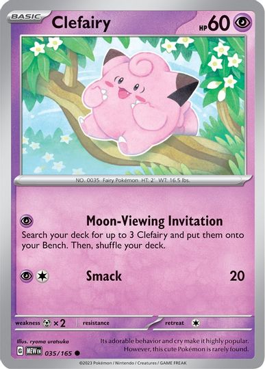 Clefairy - 035/165 - Common