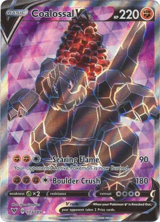 Coalossal V - 173/185 - Full Art Ultra Rare