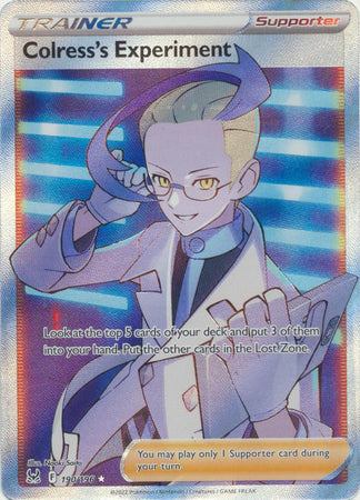 Colress's Experiment - 190/196 - Full Art Ultra Rare