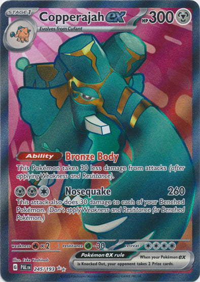 Copperajah ex - 245/193 - Full Art Ultra Rare