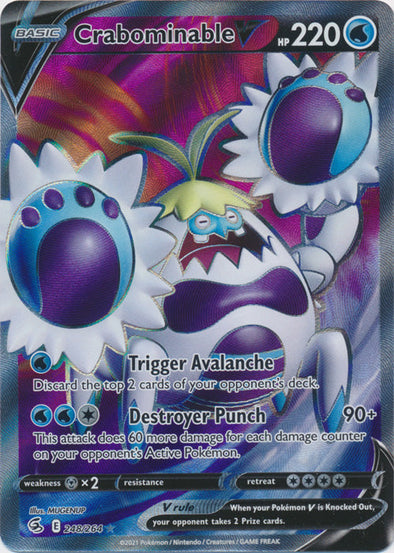 Crabominable V - 248/264 - Full Art Ultra Rare