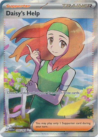 Daisy's Help - 195/165 - Full Art Ultra Rare