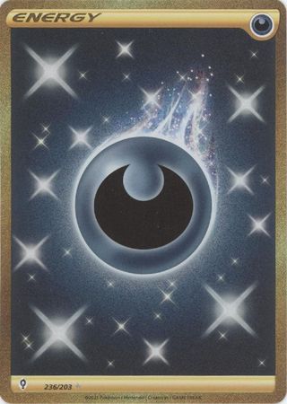 Darkness Energy - 236/203 - Secret Rare