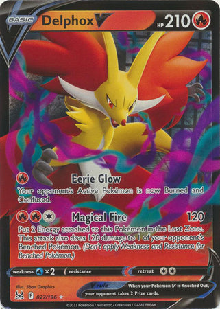 Delphox V - 027/196 - Ultra Rare