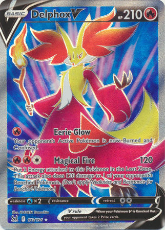 Delphox V - 173/196 - Full Art Ultra Rare