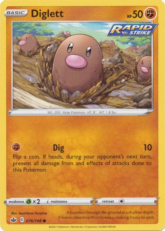 Diglett - 076/198 - Common