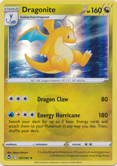 Dragonite - 131/195 - Holo Rare